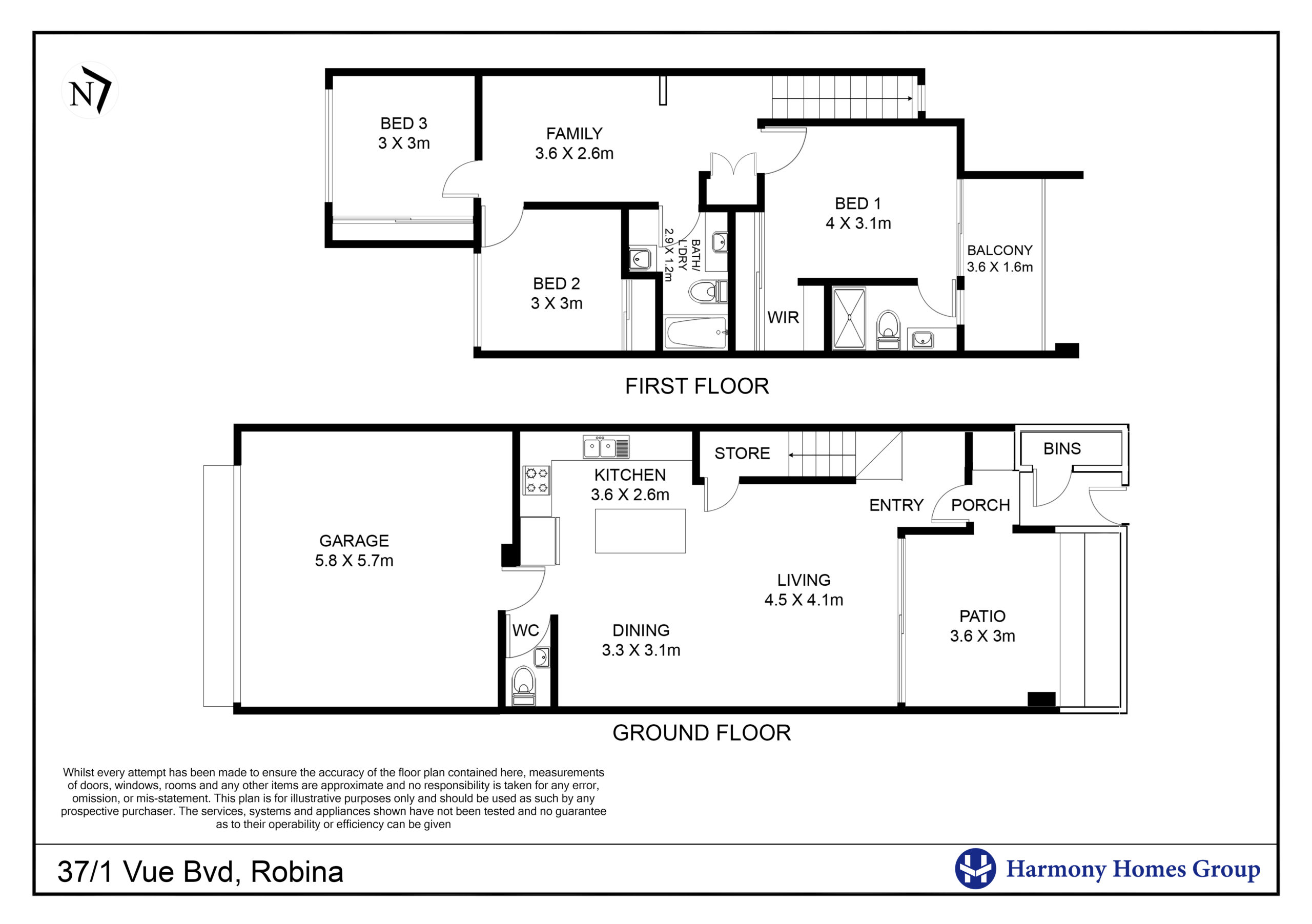 37-1 Vue Floor Plan