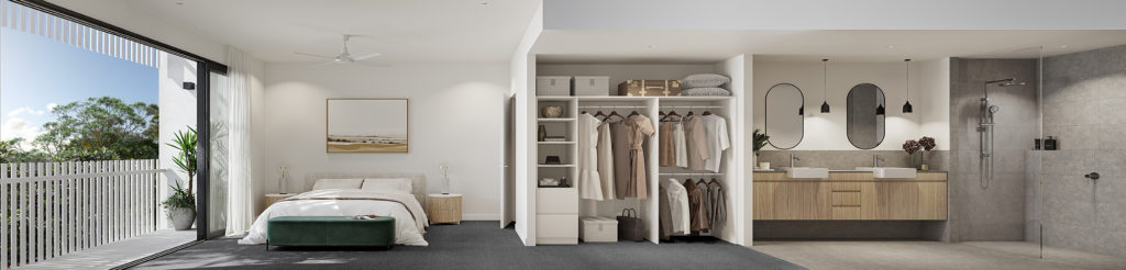 Riverfront Estate Living, Master Suite - Dark Scheme with Dark Carpet_LR